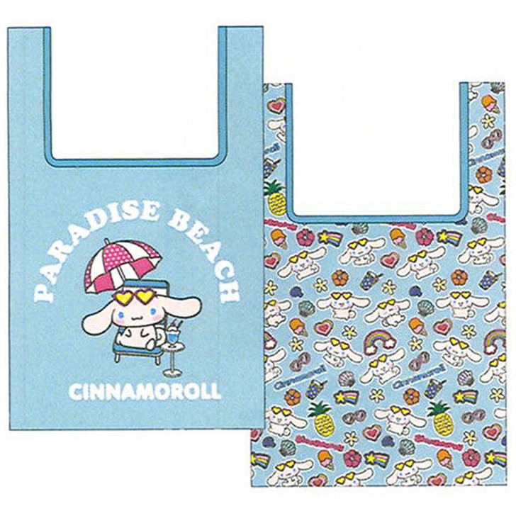 Sanrio Happy Beach Day Eco Bag M Cinnamoroll