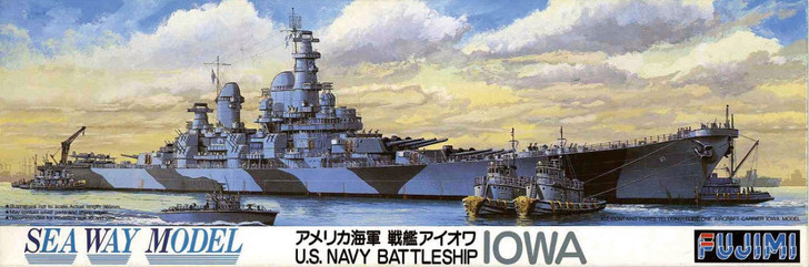 Fujimi SWM23 US Navy BattleShip Iowa 1/700 Scale Kit (4968728441153)