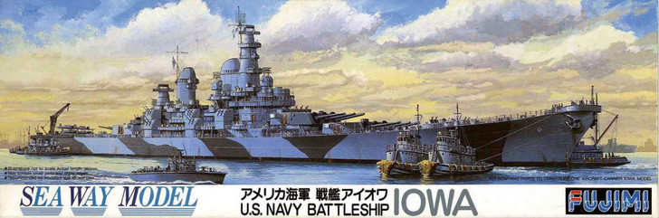 Fujimi SWM23 US Navy BattleShip Iowa 1/700 Scale Kit