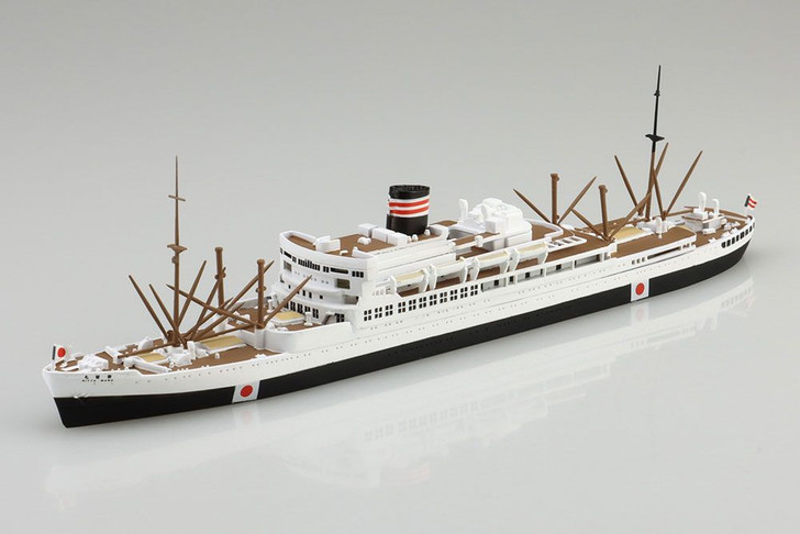 1/700 Japanese Passenger Liner Nitta-maru Plastic Model