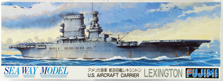 Fujimi SWM24 Aircraft Carrier CV-2 Lexington 1/700 Scale Kit (4968728441160)
