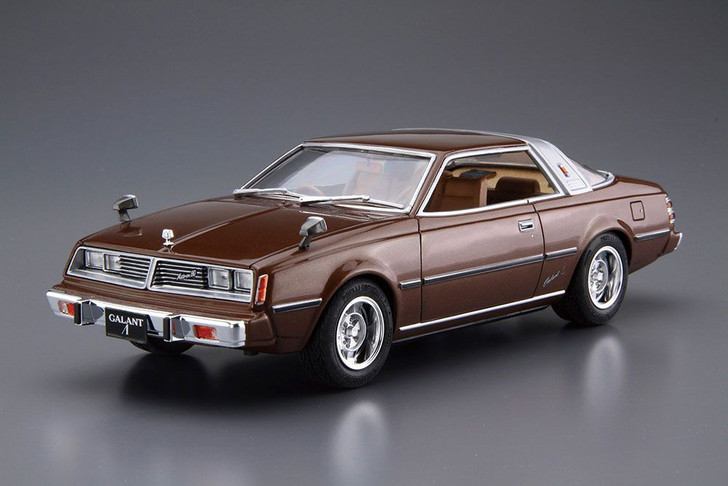 Aoshima 1/24 Mitsubishi A133A Galant Lambda '78 Plastic Model