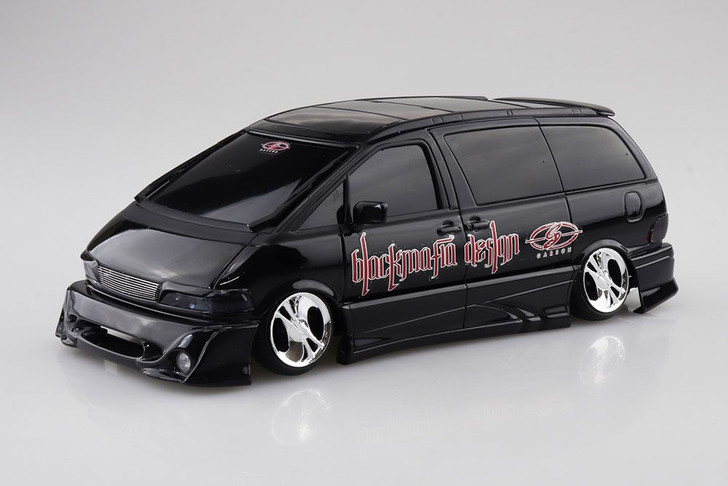 1/24 Black Mafia TCR11W Estima '98 (Toyota) Plastic Model
