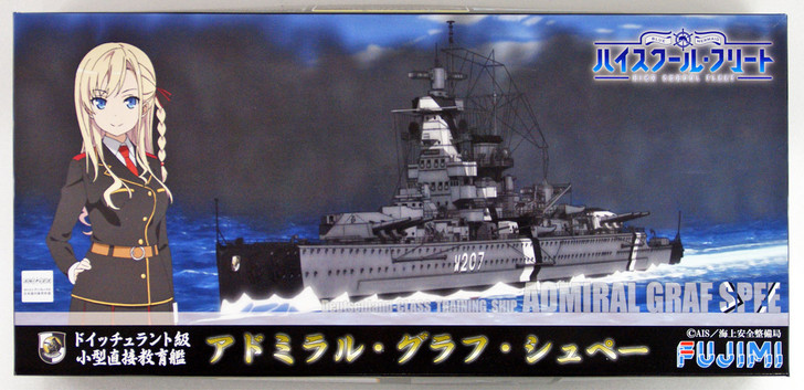 Fujimi 470221 High School Fleet-Easy Small Direct Edu. Ship Admiral Graf Spee (4968728470221)