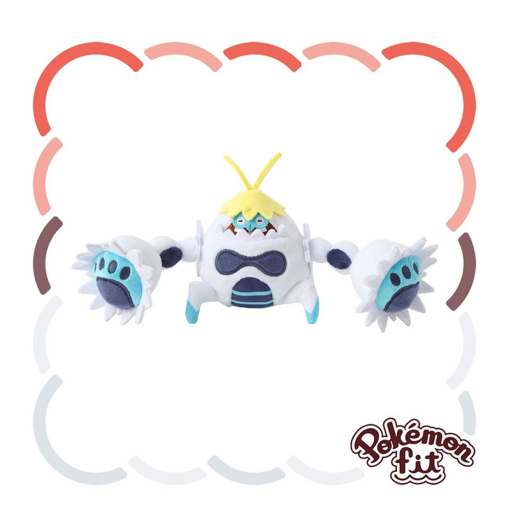 Pokemon Center Original 740 Plush Pokemon Fit Crabominable