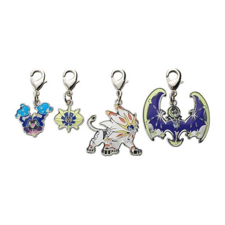  Pokemon Center Original National Pokedex Metal Charm 789 790 791 792 