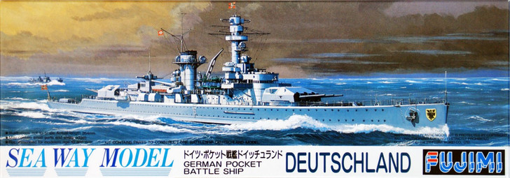 Fujimi SWM29 German BattleShip Deutschland 1/700 Scale Kit (4968728421292)