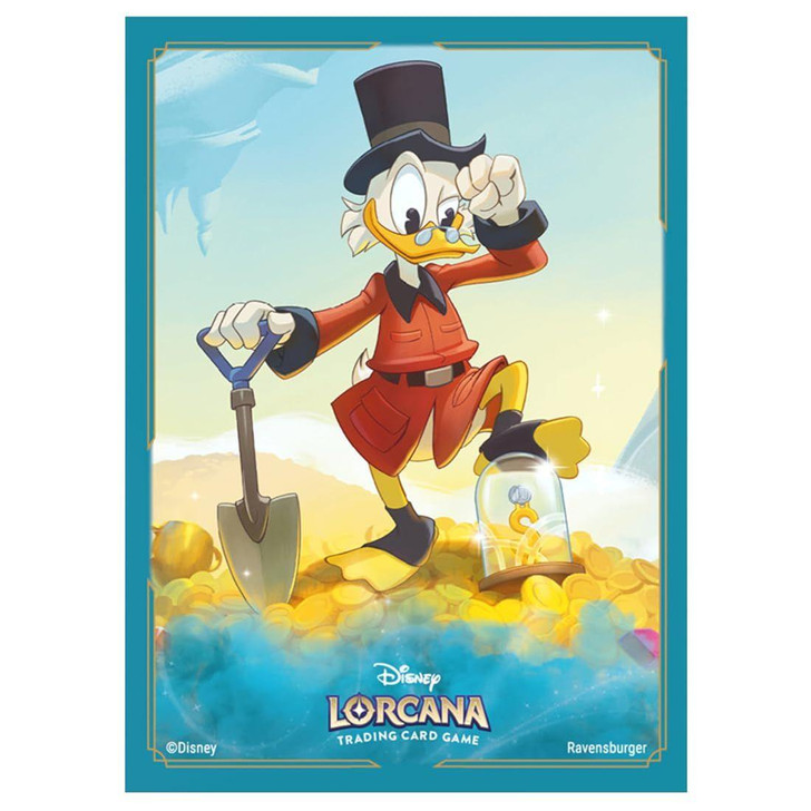 Takara Tomy Disney Lorcana TCG Japanese Edition Official Card Sleeves "Scrooge McDuck World's Richest Duck"