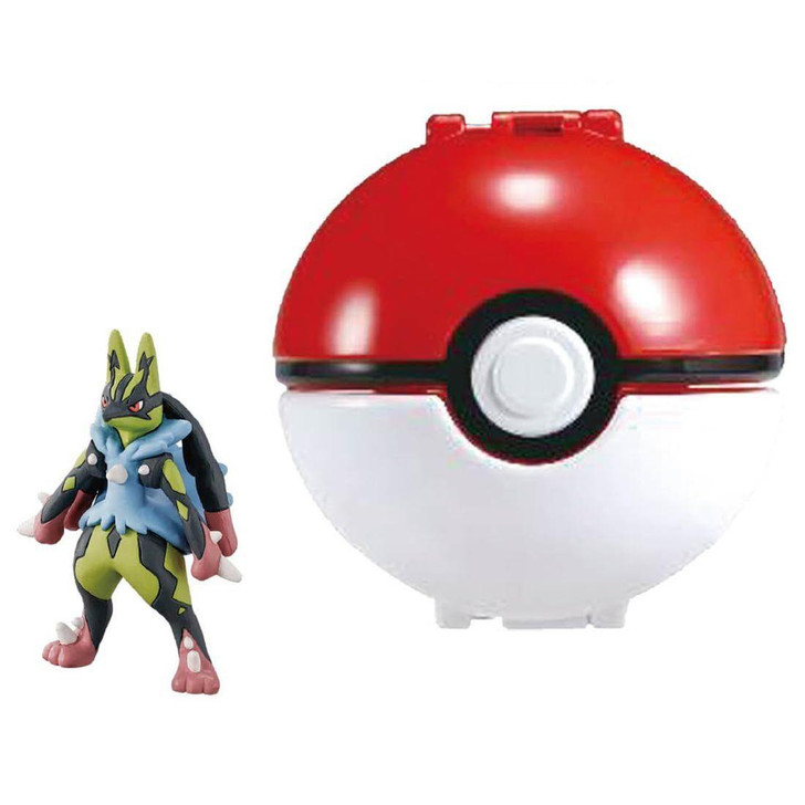 Pokemon Moncolle Pokedelze Yellow Mega Lucario (Monster Ball)