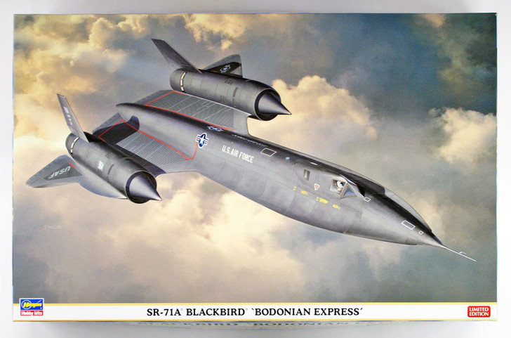 Hasegawa 02217 SR-71A Blackbird Bodonian Express 1/72 Scale Kit (4967834022171)