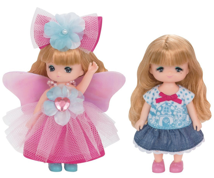 Takara Tomy Licca Doll LW-21 Mikichan Makichan Fairy Dress & Bunny Dres Set (869191) <DOLL NOT INCLUDED>