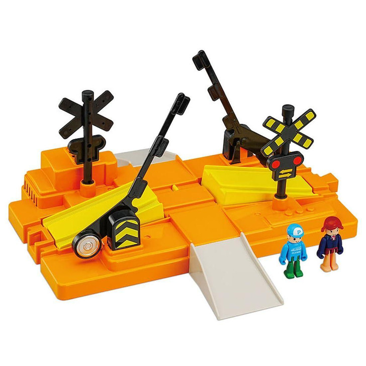 Plarail J-27 Plakids Railroad Crossing Set
