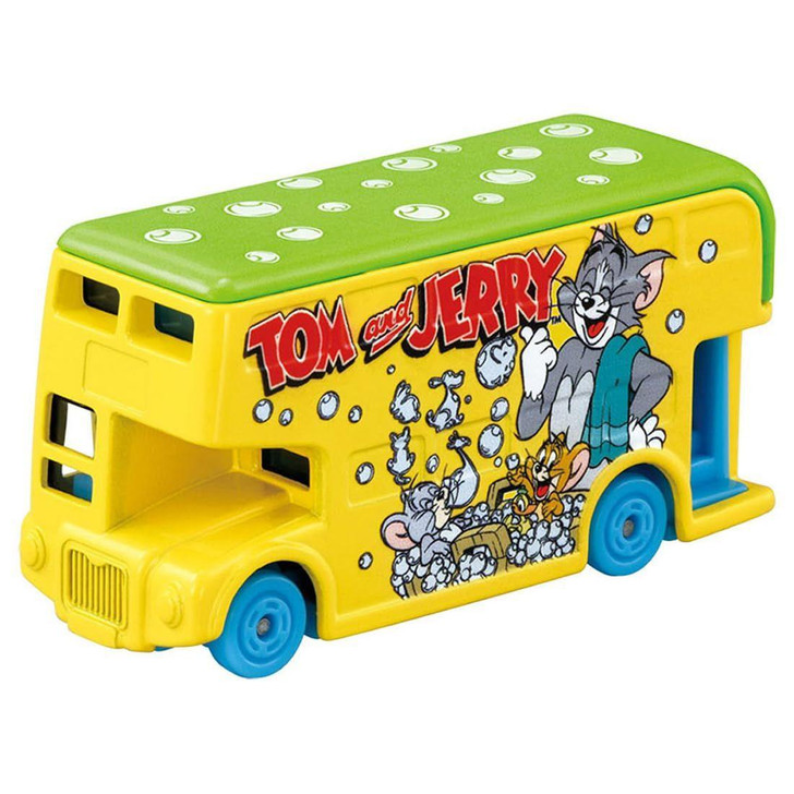  Takara Tomy Dream Tomica SP Tom and Jerry Wrapping Bus (Yellow) 