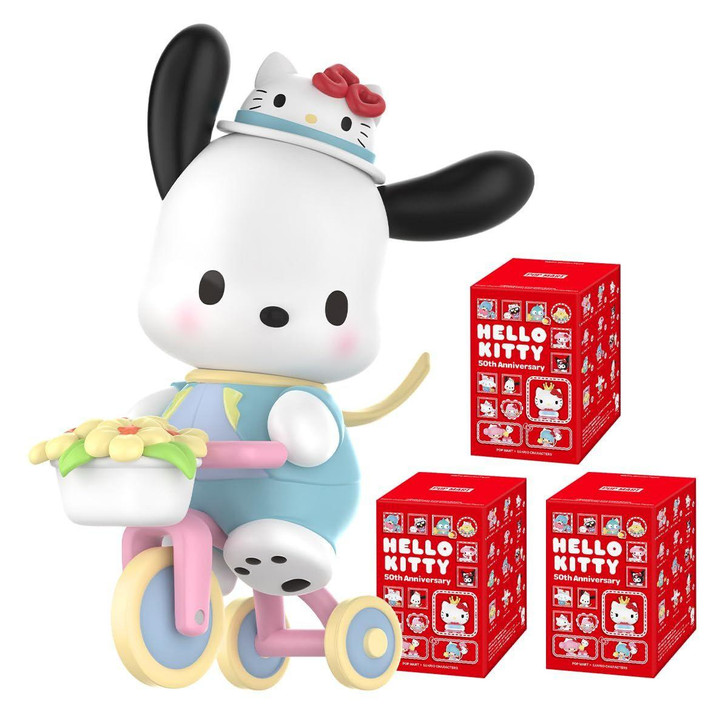 POP-MART Sanrio Characters Hello Kitty 50th Anniversary Series Assortment Box (12 BOX RANDOM)