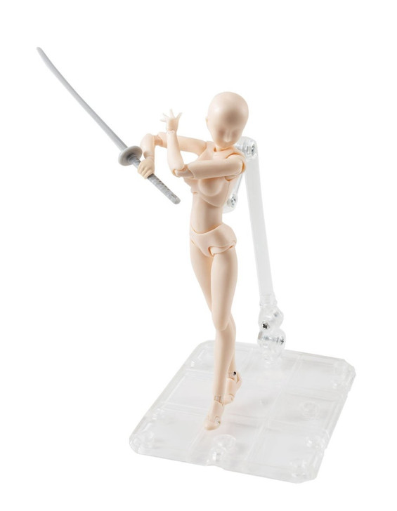 Bandai 128465 S.H. Figuarts Body-chan DX Set (Pale Orange Color