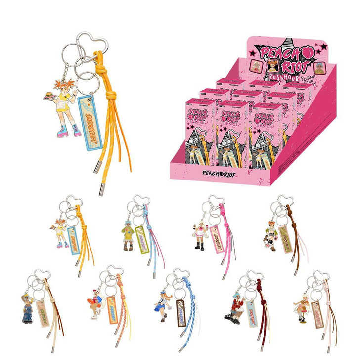 POP-MART Peach Riot Rush Hour Series Pendant Assortment Box (9 BOX