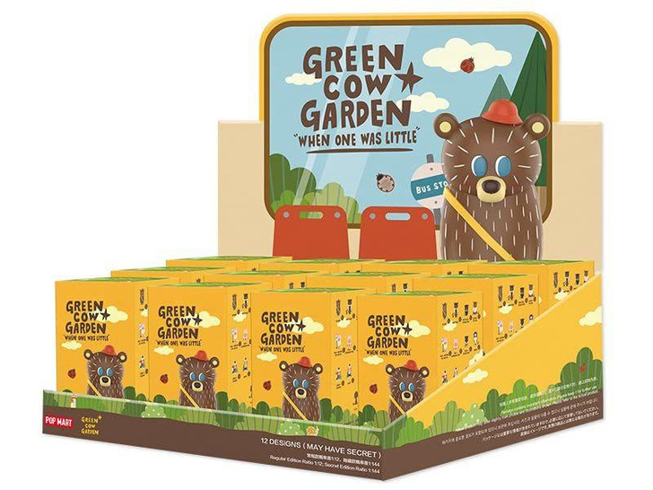  POP-MART Green Cow Garden When One Was Little Series Figure (12 BOX RANDOM) 