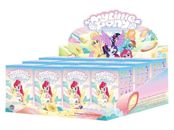  POP-MART My Little Pony Leisure Afternoon Series Figure (12 BOX RANDOM) 