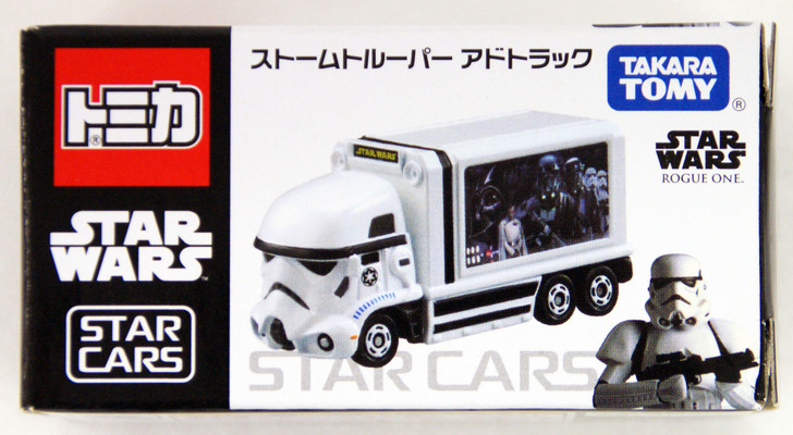 Takara Tomy Tomica Disney Star Wars Star Cars Storm Trooper Ad Truck (4904810867425) (4904810867425)