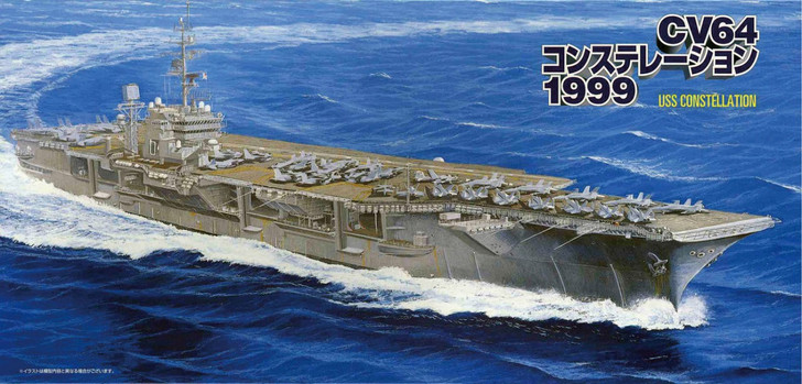 Fujimi SWM39 Aircraft Carrier CV-64 Constellation 1999 1/700 Scale Kit (4968728441313)