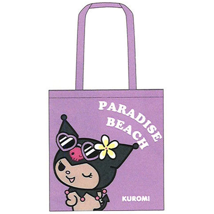 Sanrio Happy Beach Day A4 Tote Bag Kuromi