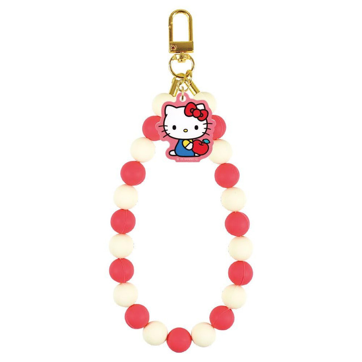 T's Factory Sanrio Rubber Beads Strap Hello Kitty