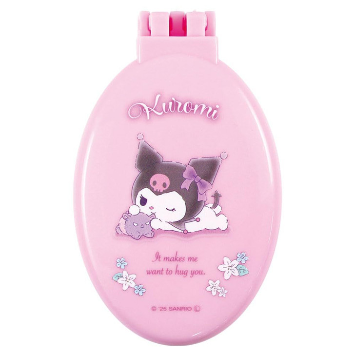 T's Factory Sanrio Mirror Attached Dry Brush Kuromi