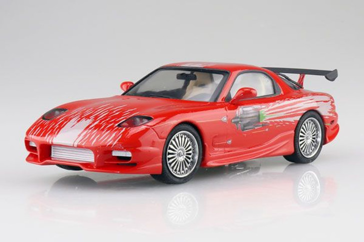 Aoshima 1/24 Movie Mecha No. WS-03 Wild Speed FD3S RX-7 Plastic Model