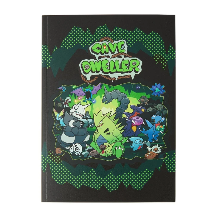 Pokemon Center Original Notebook Cave Dweller