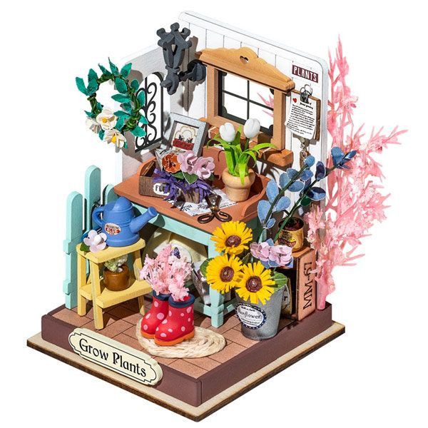 Miniature Room Mini Garden DIY Kit (155 Pieces)