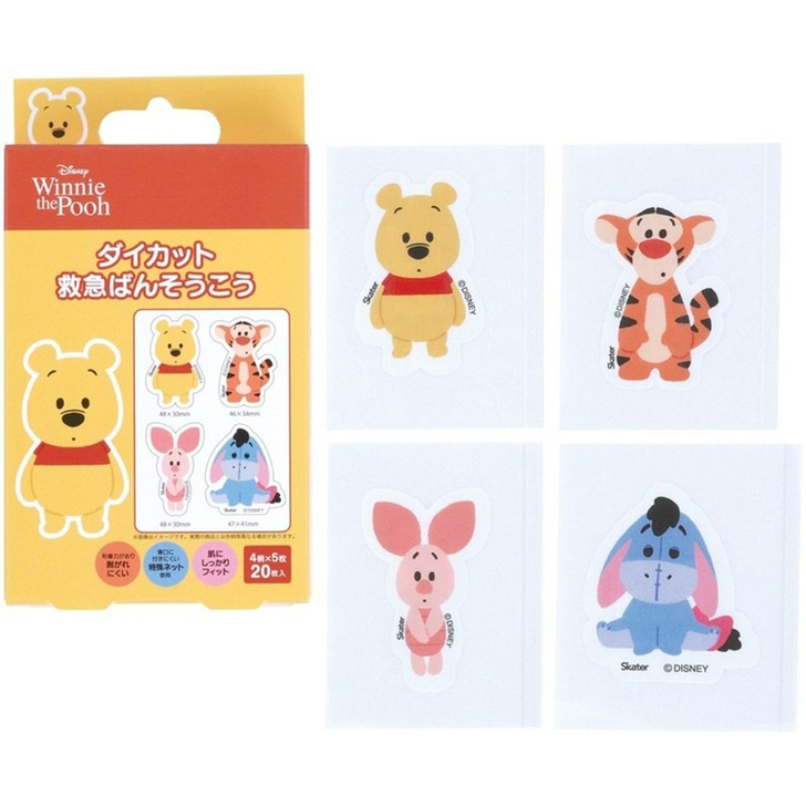 Skater Die-Cut Bandage Winnie The Pooh