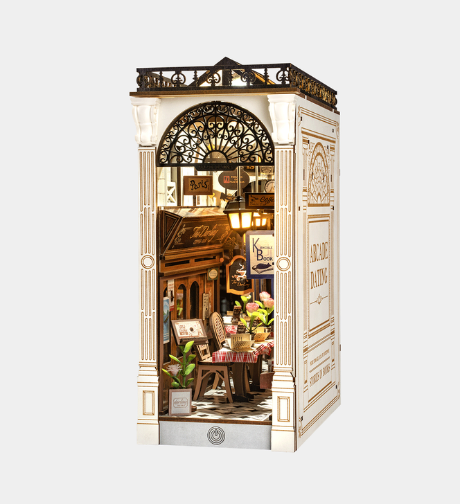 DIY Miniature Kit Western Arcade (194 Pieces)