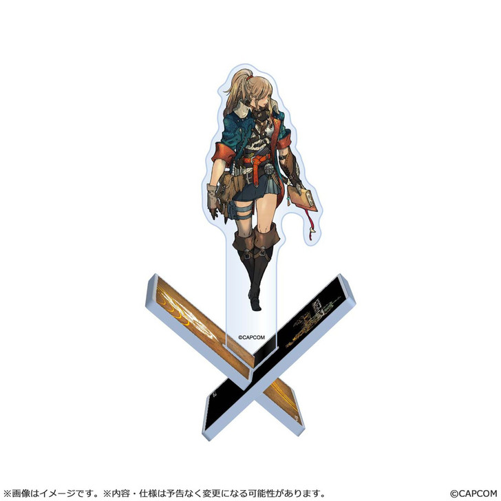 Capcom Batten Acrylic Stand: Monster Hunter Wilds - Female Hunter