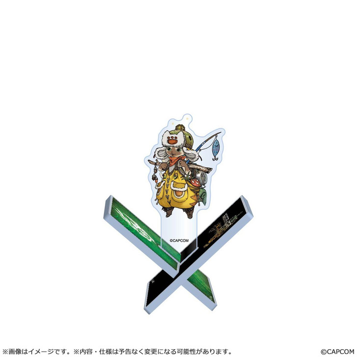 Capcom Batten Acrylic Stand: Monster Hunter Wilds - Otomo Airou