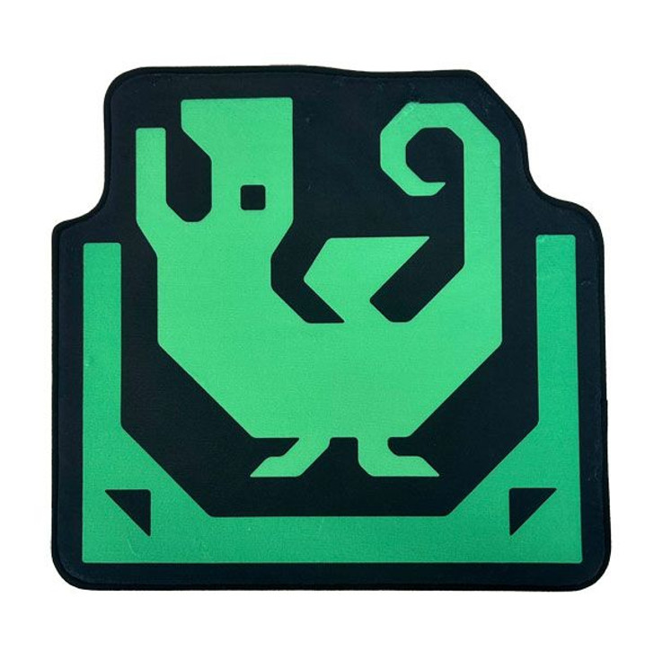 Capcom Monster Hunter: Die-Cut Floor Mat - Pitfall Icon