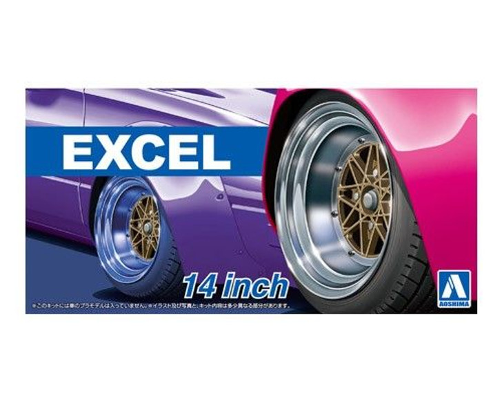 Aoshima MIKEISAI PRIORITY - Tuned Parts No. 80 1/24 Excel 14 Inch