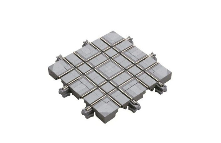 Kato 40-301 UNITRAM 90 degree Intersection Track Plate 62mm (N scale)