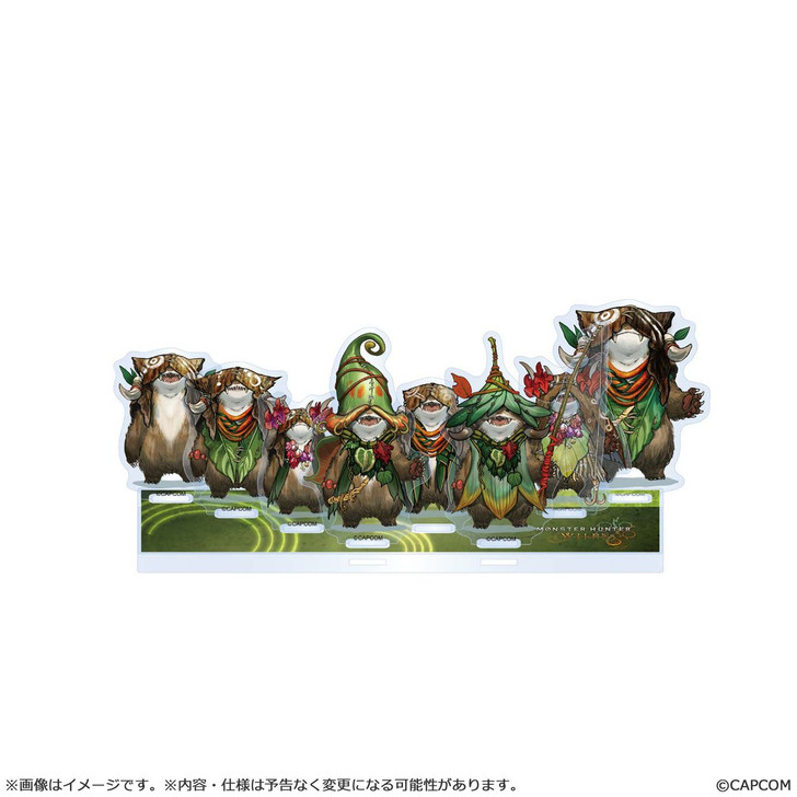 Capcom Monster Hunter Wilds: Acrylic Stand - Gawdygog Set