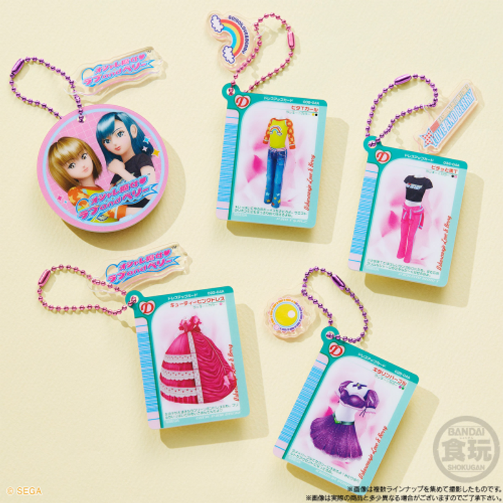 Bandai Candy Fashionable Witch Love And Berry Mirror Charm & Gummy (12 Pieces Box)