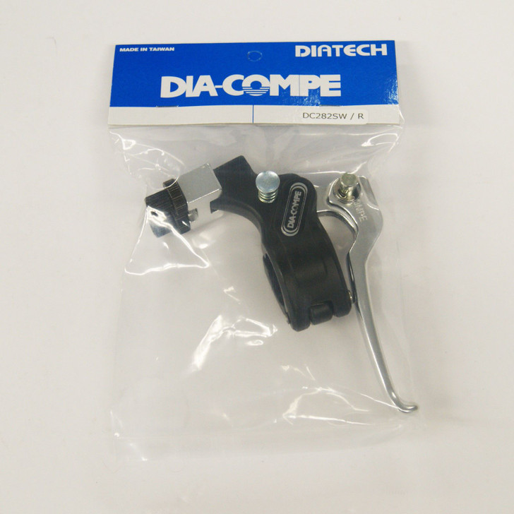 DIA-COMPE DC282SW 3 Finger Brake Lever (Right) with Stopper & Double Cable Pull