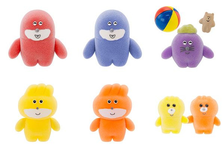 Ken Elephant Pokkoshi Figure Collection Vol.1 6pcs Box