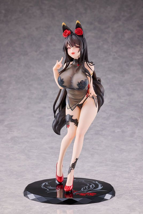 amiami maxcute Rose Fox Girl Blooming In Midwinter Illustrated By TACCO 1/6 Figure