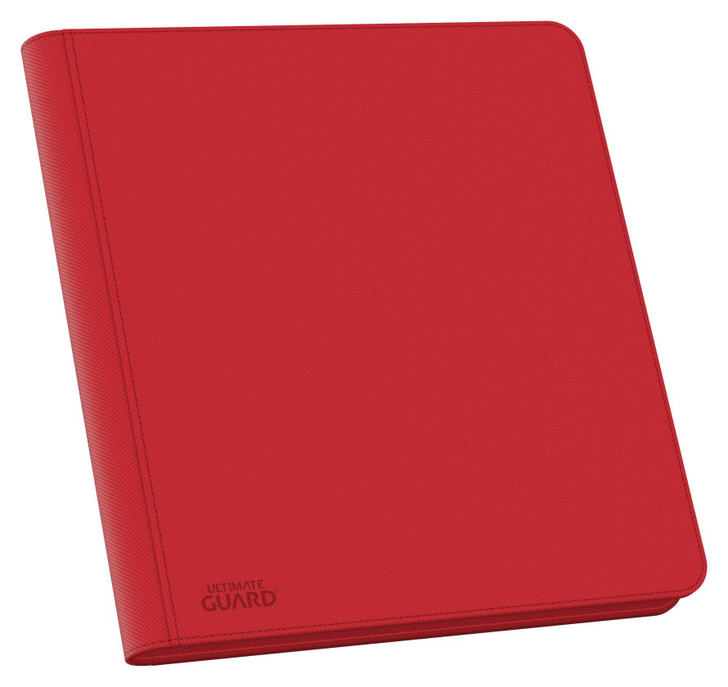 Ultimate Guard QuadRow 24-Pocket ZipFolio XenoSkin Red.