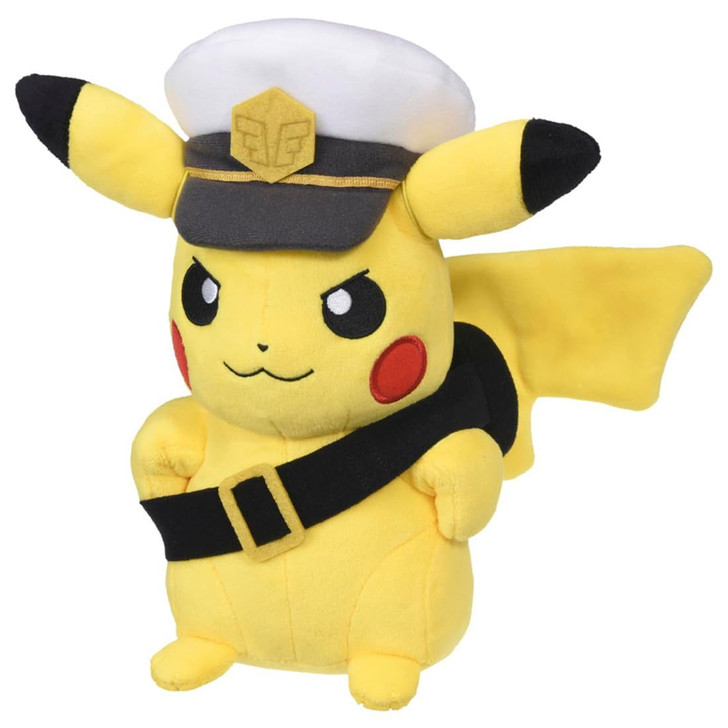 Pokemon Plush Captain Pikachu Goggles Ver.