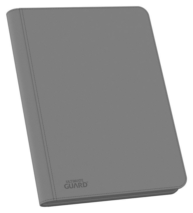 Ultimate Guard Zipfolio Xenoskin Gray 360-Page 18 Pockets UGD010213