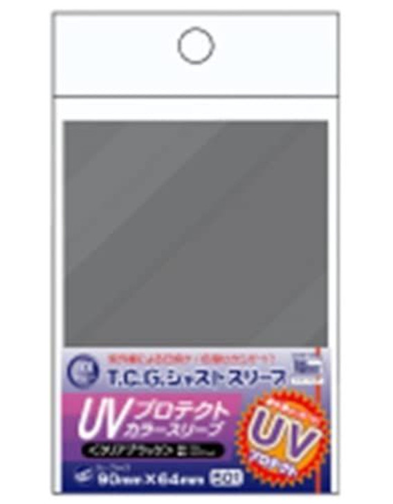 Hobby Base Card Accessory Collection TCG Just Size UV Protect Color Sleeve Clear Black CAC-SL28