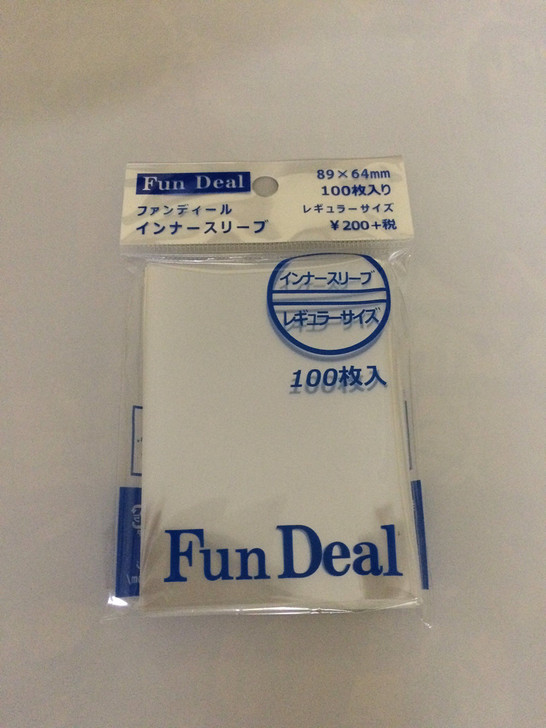 Fun Deal Inner Sleeve Regular Size 100 Sheets FDS-019