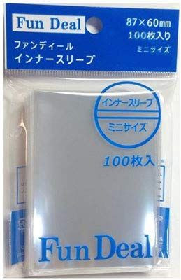 Fun Deal Inner Sleeve Mini Size 100 Sheets FDS-020