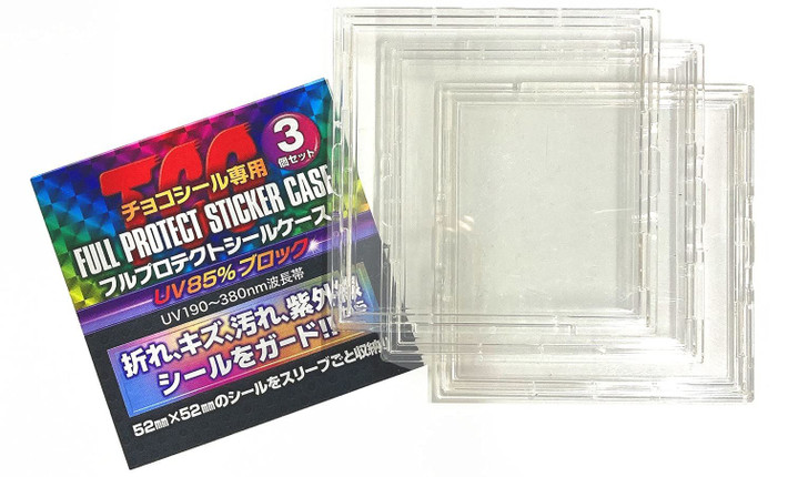 Kawashima Manufacturing TCG Full Protect Sleeve Set of 3 Trading Card Storage Full Protect Seal Case