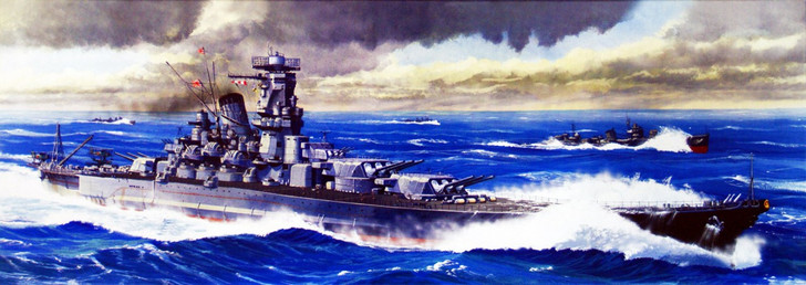 Fujimi TOKU-05 IJN Battleship Musashi Leyte Gulf 1/700 (4968728421346)